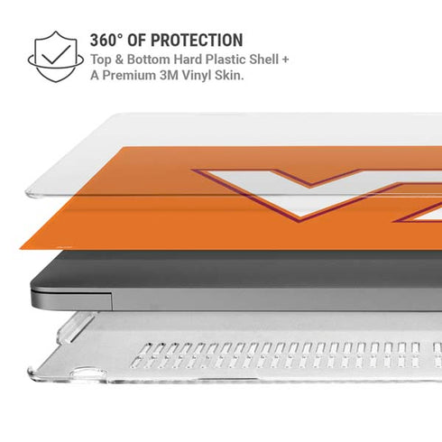 Virginia Tech University Orange MacBook Cases